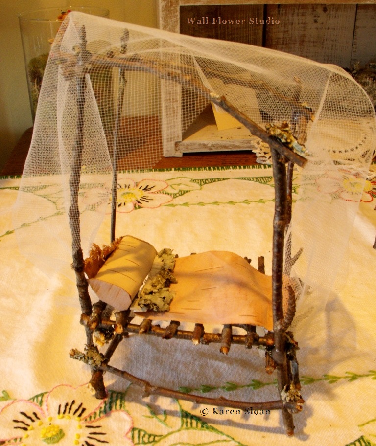 Twigs And Moss And Birch Oh My Diy Miniature Furniture For Fairy